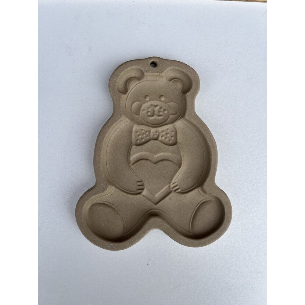 Vintage 1991 The Pampered Chef Teddy Bear Cookie Mold